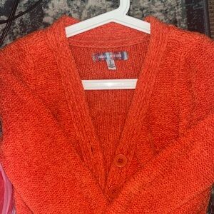 Urban outfitters orange cardigan. Super soft!